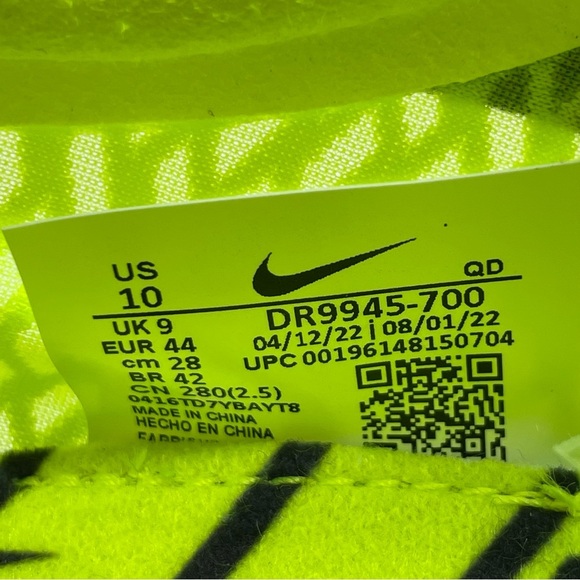 New Nike Zoom Mamba V DR9945-700 Volt Track Spikes DR9945-700 main image 6
